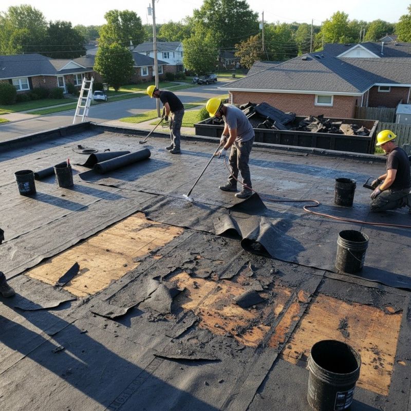 Flat Roof Repair detail